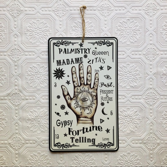 New! Gypsy Fortune Telling Hanging Wall Decor - Picture 4 of 7